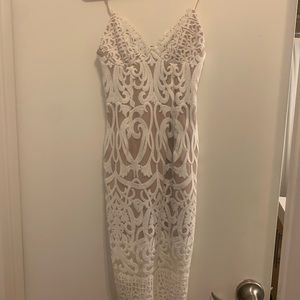 Bloomingdales white dress